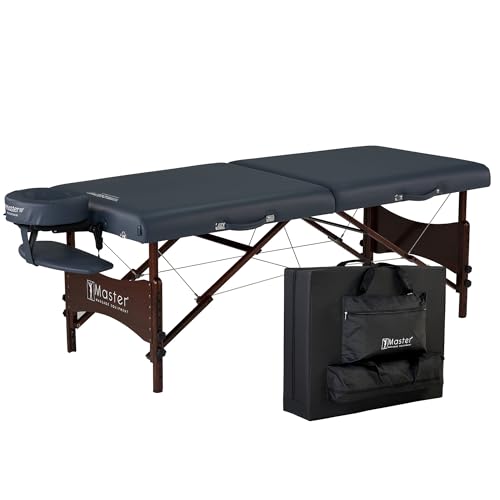 Master Massage Newport Portable Massage Table Package with Denser 2.5