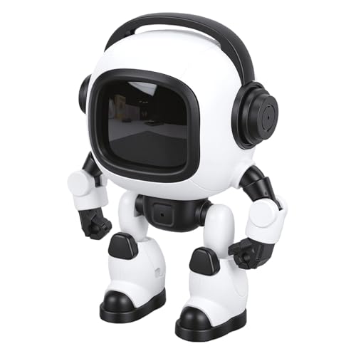 Asixxsix Interaktiver Sprechender Roboter, Interaktiver Dialog, Spracherkennung, Geschichtenerzählen, KI-Schreibtisch-Roboter-Begleiter, Kinder-Roboterspielzeug, Pädagogisches