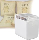 ➽ 【Connexion WiFi sans fil Ireles】: scannez le code QR dans le manuel d'utilisation et téléchargez l'application, connectez la mini imprimante couleur via le réseau WLAN, puis téléchargez le modèle que vous souhaitez imprimer, démarrez l'appareil en appuyant sur le commutateur réseau en le haut pour imprimer le motif.