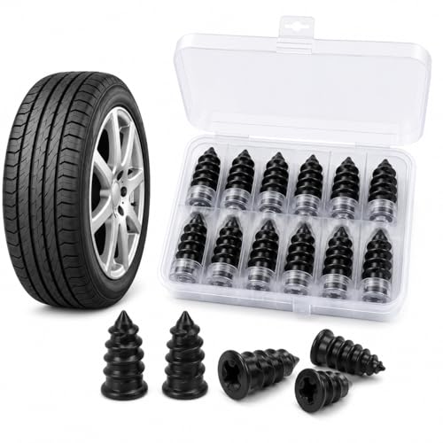 Image of Tubeless Tyre Repair Rubber Nail Kit for Car, Bike, Motorcycle, Scooter and Bicycle, No Glue Required, Quick Puncture Repair, Pack of 10