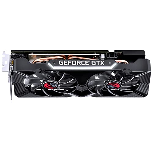 PLACA DE VIDEO NVIDIA GEFORCE GTX 1660 SUPER OC GDDR6 6GB 192 BITS DUAL-FAN - GRAFFITI SERIES- PPSOC
