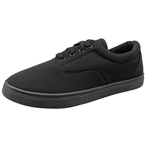 Kilter Ollie Zapatillas de Lona para Niño - Negro - 36