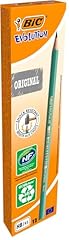 Bic Matita In Grafite, Evolution Ecolutions, Per Scrivere A Scuola E In Ufficio, Verde, 12 Unità (Confezione da 1)
