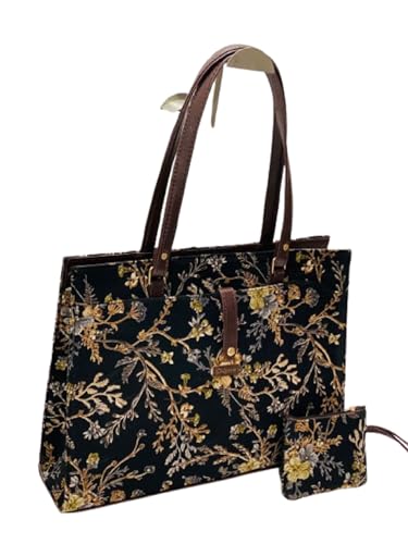 Stylish Laptop Bag for Women | Office Tote Bag fits 15.6/16 Inch ...