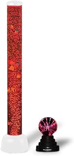 Sponsored Ad – Sensory Mood Light Novelty Bubbles Water Tube Aquarium Black Base - 100cm & Plasma Ball Touch and Sound Sen...