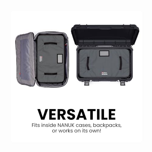 Image of NANUK N-Cubik 13L Camera Bag Insert- Large Water-Resistant Cube - Shockproof Protective Camera Insert for Backpack (11.4 inchx 20.4 inch x 5.1 inch)
