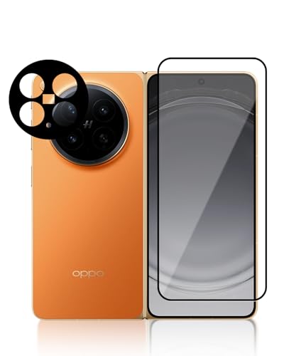YAJOJO(���W���W��) [1+1�p�b�N] �����Y�v���e�N�^�[�ƃX�N���[���v���e�N�^�[ OPPO Find N6�p �d�x9H�����K���X �P�[�X�t�����h���[ ���h�~ �C�A�[�� HD�����x