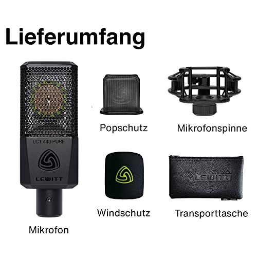Großmembran-Mikrofon Lewitt LCT 440 Pure XLR Kondensator