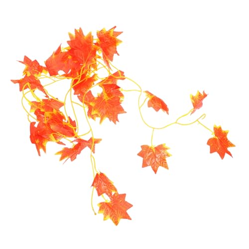 SUPVOX Reptile Habitat Decor Simulated Plant Leaves for Reptile Tank Climbing Terrarium Plant Vine Decor Adornments