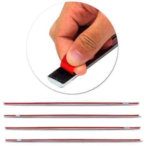 Kit Friso Pestana Cromada Para Janela Fiat Toro 2016 17 18 19 Modelo Volcano Original