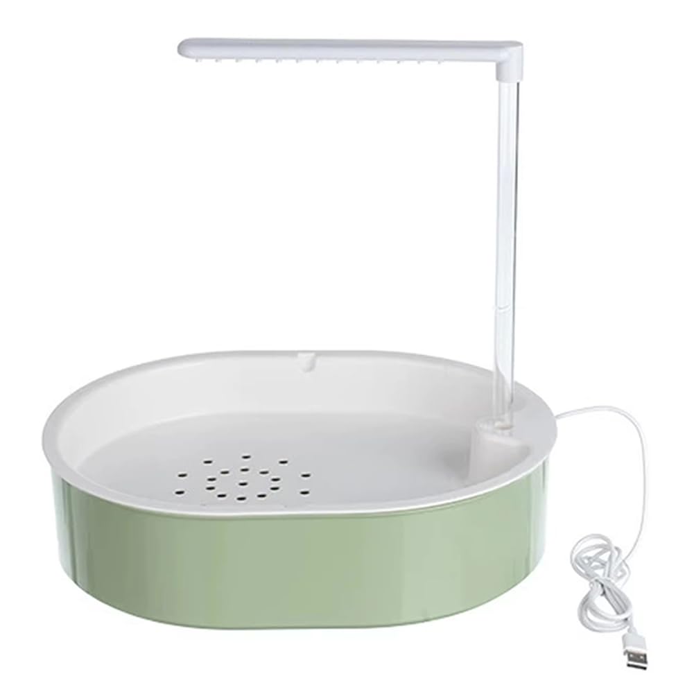 Caja de baño para loros con sistema antisalpicaduras para jardín y terraza