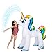 JOYIN Inflatable Unicorn Yard Sprinkler, Lawn Sprinkler for Kids, 4 Feet Tall