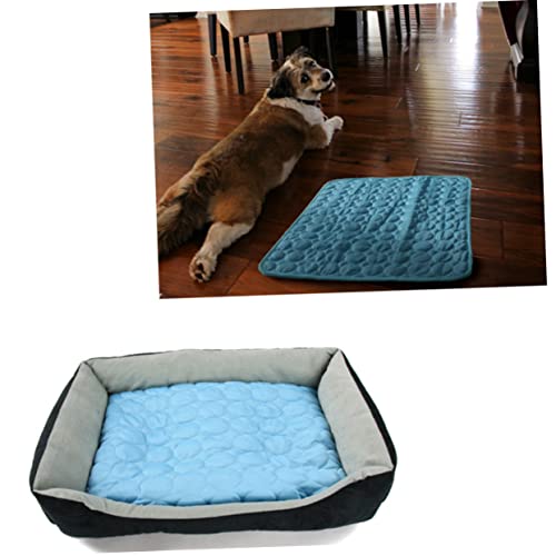 FUOYLOO Tapete de resfriamento para cães almofada de resfriamento para cama pet tapete frio para cãe