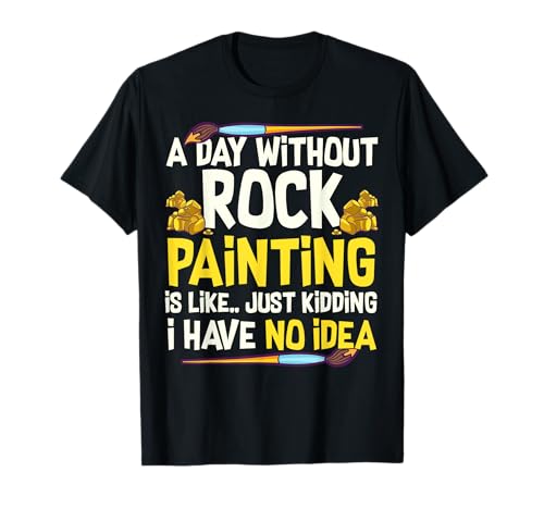 Pintura rupestre Arte de pintura de piedra divertida Camiseta