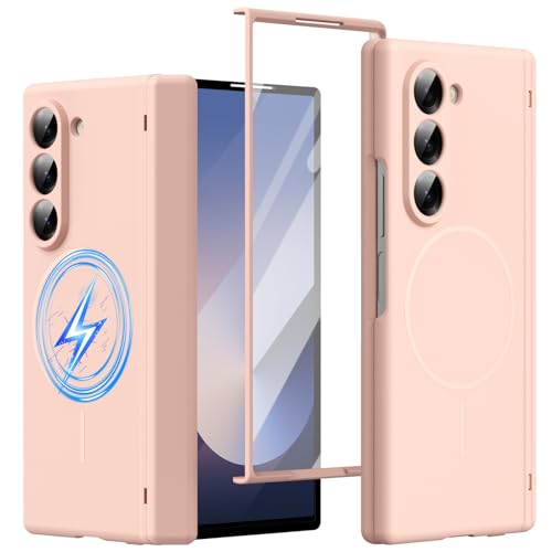 Protection appareil photo Samsung Galaxy Z Fold6 coque silicone rose