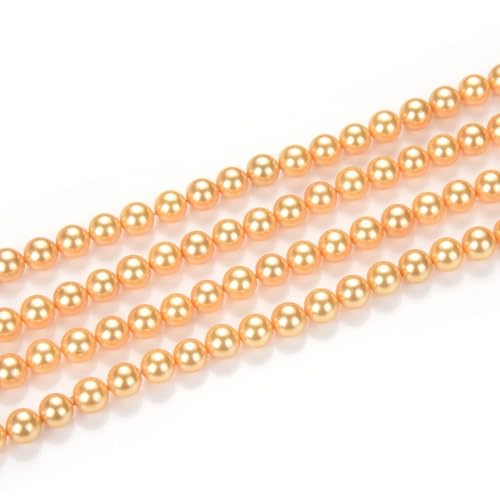 48pcs Adabele AAA Grade 8mm Natural Shell Pearl Loose Round