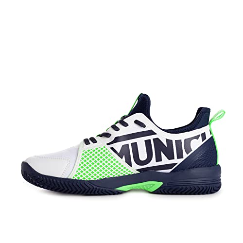 Munich Unisex adulto Oxygen Padel Zapatillas, Blanco 29, 42 EU