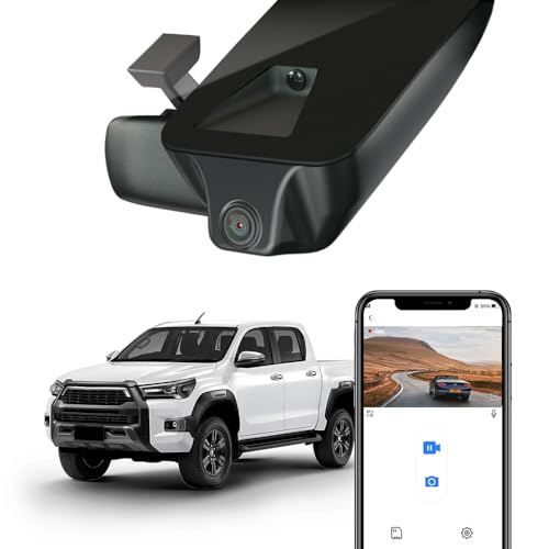 Fitcamx ドライブレコーダー トヨタ ハイラックス 専用 前後カメラ