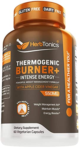 Herbtonics Apple Cider Vinegar Plus Keto With Burner + Weight Loss Pills Fat Burner For Night Time + Thermogenic Fat Burner #TOP7