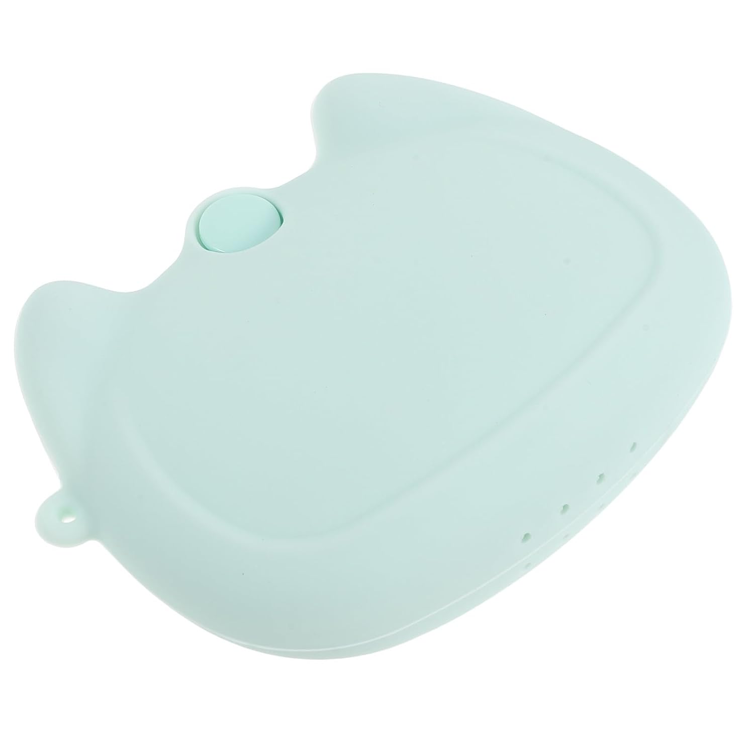 Silicone Retainer Holder Holes with Drain Case for Aligner