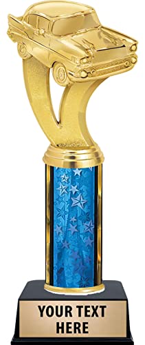 Crown Awards Classic Car Trophy, 11" Custom Classic Car Trophy Prize, Engraving Included Prime