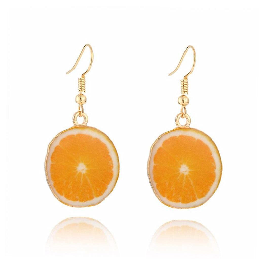 Amazon.co.jp: ピアス オレンジ イヤリング 超かわいい フルーツ