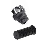 WUJIANCHAO 2 Stück Fahrradgriffe Fahrradgriff Kurzer Griff Gummi Rutschfester Radroller MTB Bike Parts-in Fahrradgriffe von Sports
