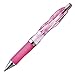 Zebra 0.7mm Ballpoint Pen NuSpiral CC, Clear Pink Body (BA51-CP)