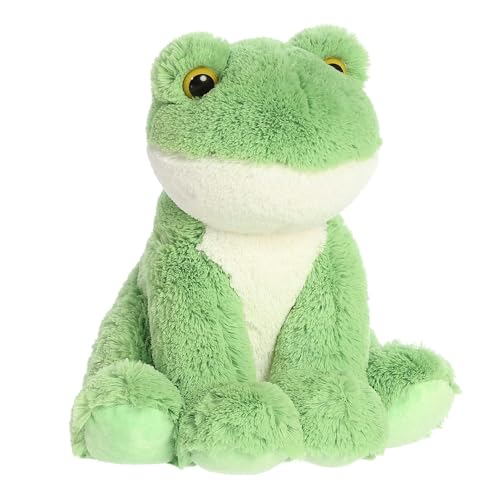Aurora® Cuddly Frog Stuffed Animal - Cozy Comfort - Endless Snuggles - Green 14 Inches by Aurora - Used condition - Image 2