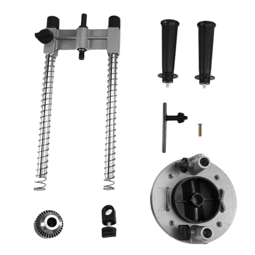 Guide de perçage portable inclinable avec support universel d'établi - 2