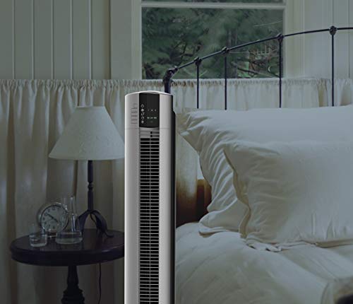 Lasko Portable Electric Oscillating Stand Up Tower Fan, 48", Gray T48314 #TOP2