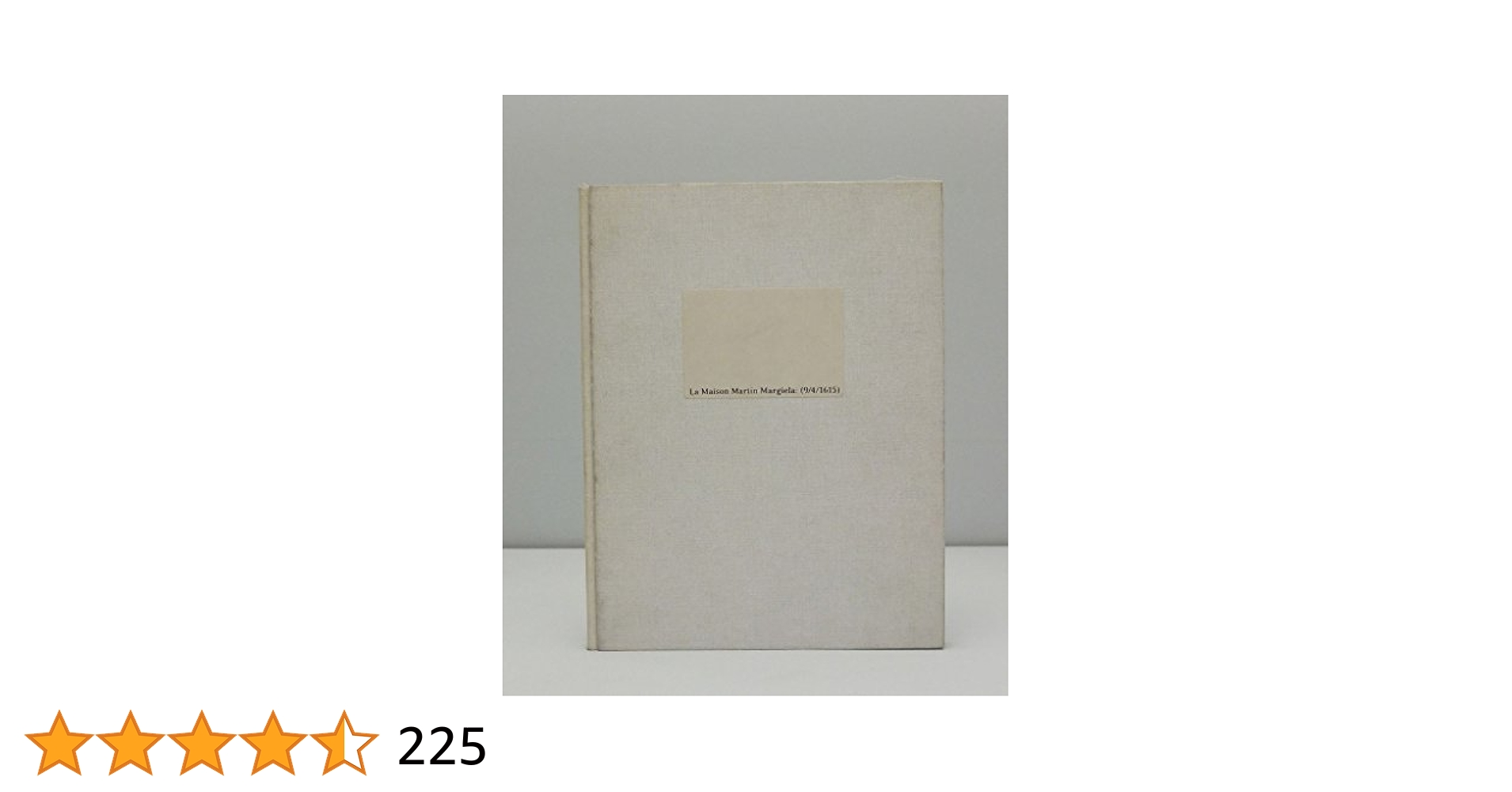 洋書 la maison martin margiela 1996-1997 Maison Margiela