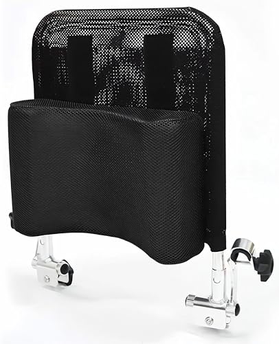 Huapa Respaldo del Reposacabezas De La Silla De Ruedas,Soporte para La Cabeza Cómodo Asiento Almohada Acolchada Ajustable para Adultos Accesorios para Sillas De Ruedas Universales