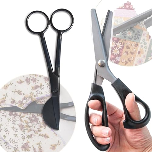 Ciseaux à tissu robustes faits main pour des coupes de haute précision