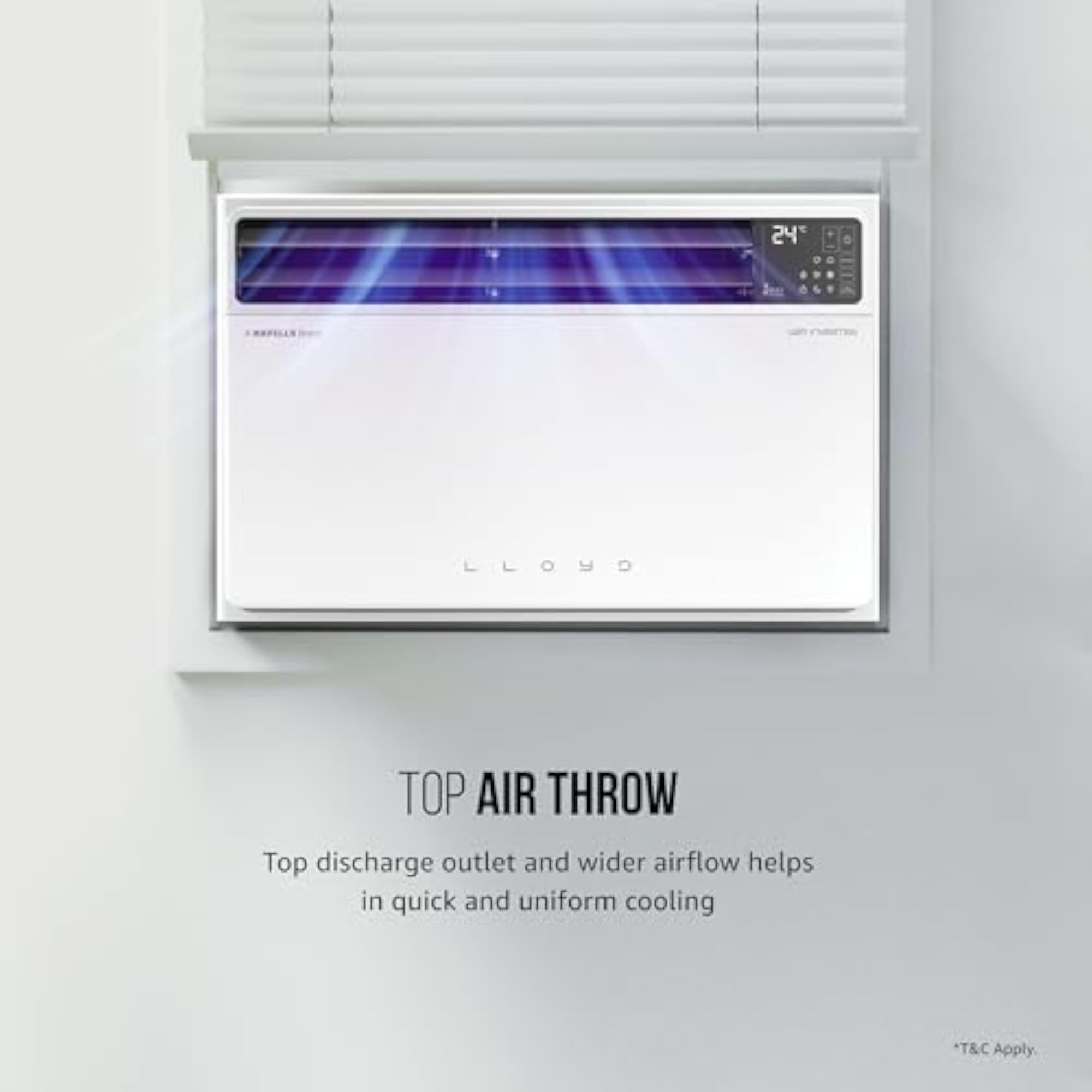 1.5 Ton 5 Star Inverter Window AC with Convertible Cooling