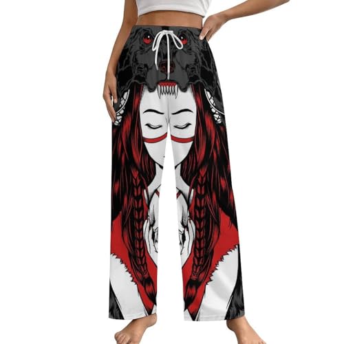 Vêtement pantalon de nuit femme taille S confortable style américain
