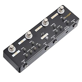 [COMPACT & SPACE SAVING DESIGN] Engineered for pedalboard efficiency, this effect pedal boasts an intelligently compact footprint that conserves valuable real estate on your setup. Its streamlined structure allows for flexible placement and easier ca...
