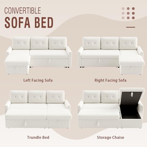 Consejos para Comprar Sofa Cama en L los más solicitados. 21 Sofa Cama en L marca IULULU (3)