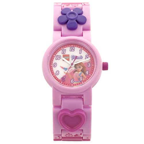Image of LEGO Friends Olivia 8021247 Buildable Kids Watch Collectible Minifigure Link Timepiece