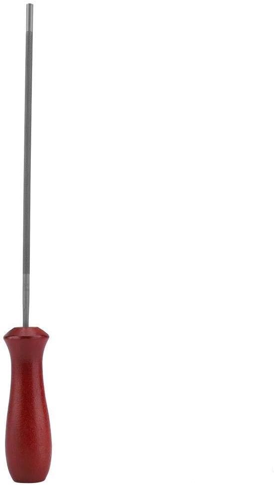 Yosoo 8Pcs/Set Chainsaw Files Depth Gauge Chain Saw Sharpening Tool Kit Wood Handle Depth Gauge Filing Guide Tool Pouch : Patio, Lawn & Garden