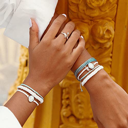 Pura Vida Silver Disney Cinderella Dreamy Opal Star Ring - Brass Base, Rhodium Plating - Size 5-93