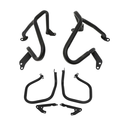 Barres de protection R1250RT BMW 2018-2022 en acier noir avant arrière