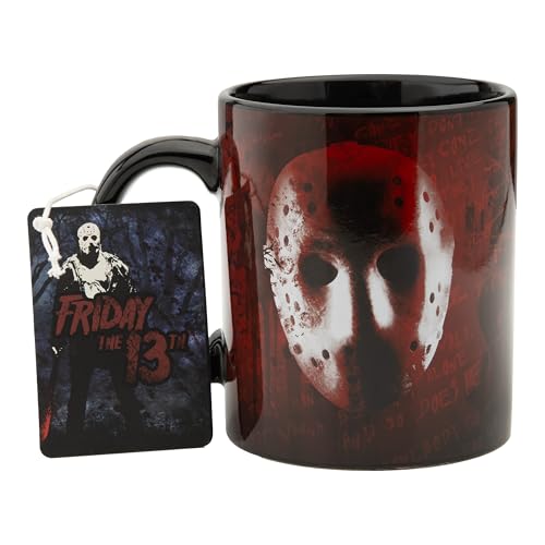 Taza de cerámica Paladone Jason Voorhees 18 oz miniatura 4