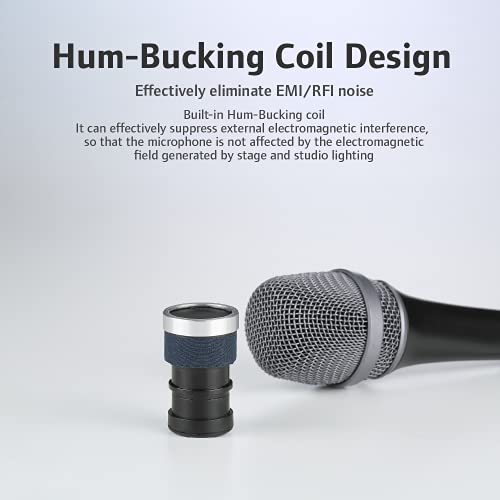 Carol Dynamic Microphone Vocal With Super-Cardiod Unidirectional, Top Choice For Live Stage Performance Noise Cancelling Ahnc Technology With Slide Potentiometer Switch, Ps-1 Grey #TOP3