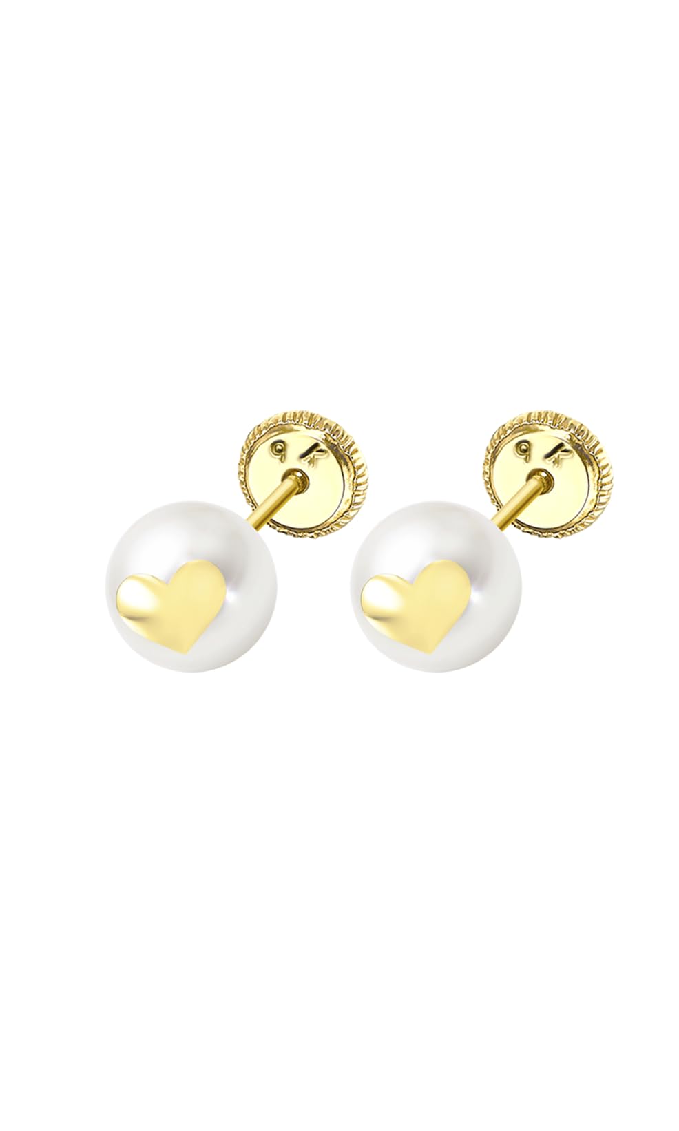 Time RoaD Pendientes HIN00172/6 Oro Corazón Infantil