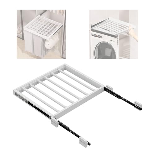 Étendoir à vêtements rétractable pour penderie de 61-66 cm