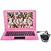 Bigmachine Computer Laptop Mini 10,1 Zoll 32 GB Windows 10 ultradünnes und leichtes Netbook Quad Core PC HDMI USB Webcam Netflix YouTube QWERTZ Layout (Hellrosa)