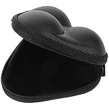 NIYANGLE Tischtennisballhalter Dreieckige Aufbewahrungstasche für 3 Bälle Schwarz Kunststoff für Indoor und Outdoor Nutzung