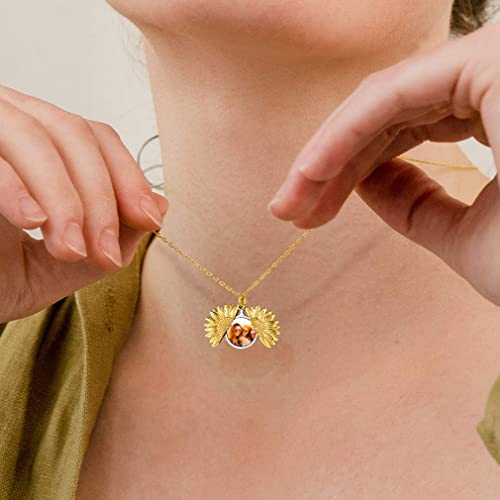 Custom4U-Personalized-Heart-Locket-Necklace-with-PicturesSunflowerAngel-WingsHeart-Shaped-Lockets-Custom-PhotoGoldRose-GoldWhite-Lockets-That-Holds-PictureCustomized-Memorial-Jewelry-for-Women