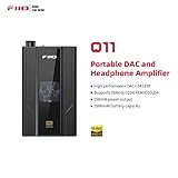 FIIO JadeAudio Q11 Headphone Amps Amplifier Portable High Resolution DAC DSD256 for Smartphones/PC/Laptop/Home/Car Audio Compatible with iOS/Android 3.5/4.4mm Output, Black - Image 4